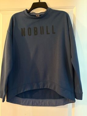 NOBULL Slate Blue Pullover Sweatshirt